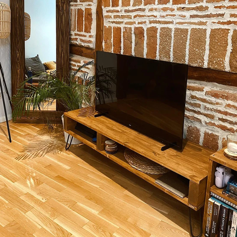 Mueble TV Secoya de Madera Maciza
