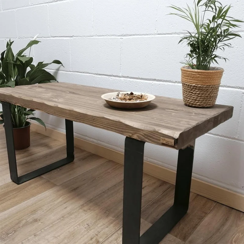 Mesa Auxiliar Boune de Madera Maciza