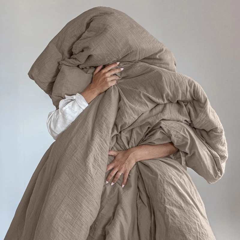 Breeze Duvet Cover | Mocha