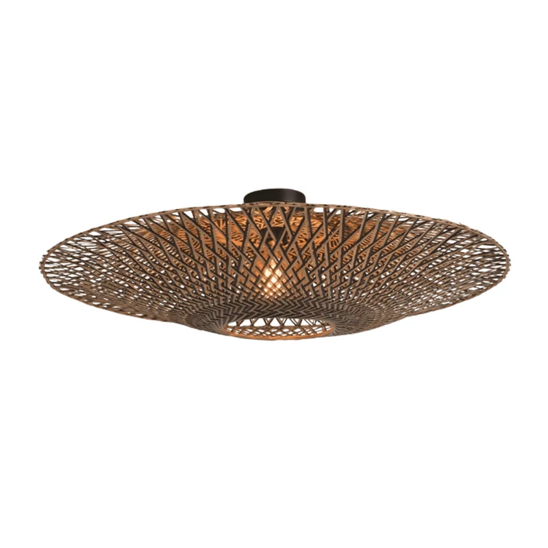Bamboo Ceiling Lamp | Natural/Black