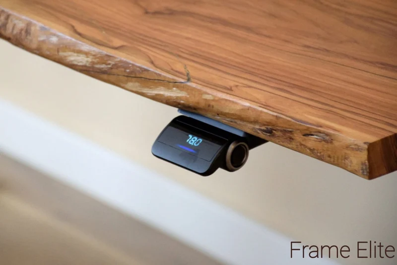 Mesa Elevable Madera Natural - Caoba - Premium