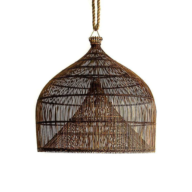 Fish Trap Lampshade | Brown 50cm