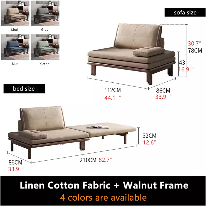 Cama con sillón cama extraíble Tatami