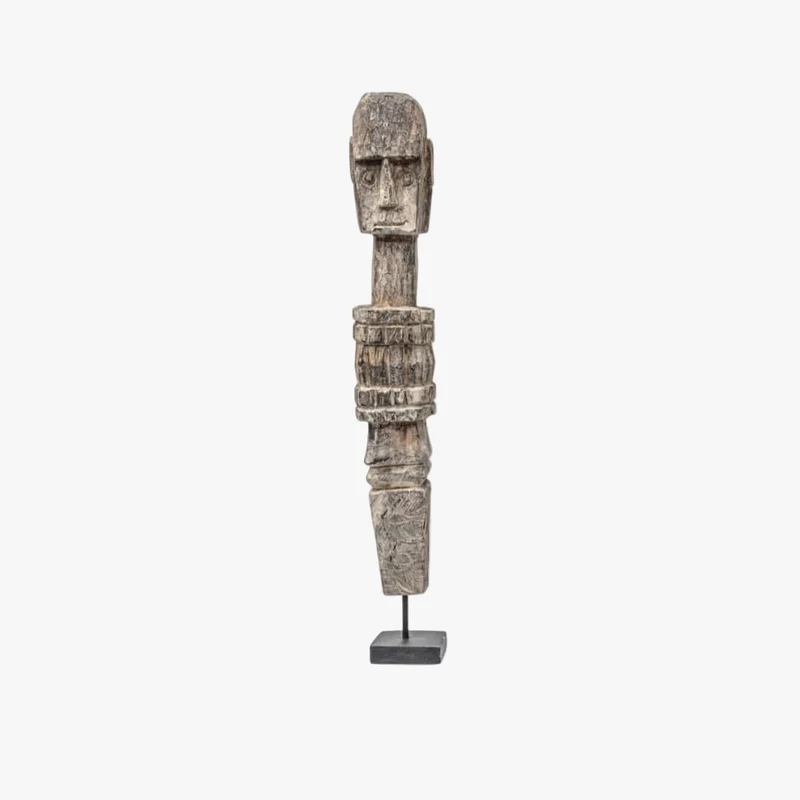 Bali Sand Washed Wood Statue | 57cm