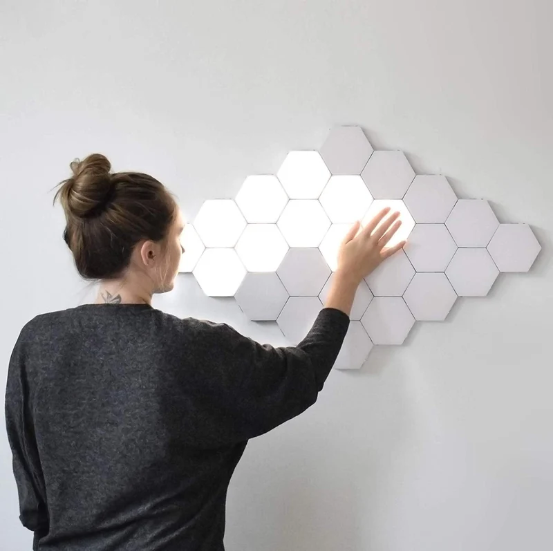Luces táctiles modulares magnéticas