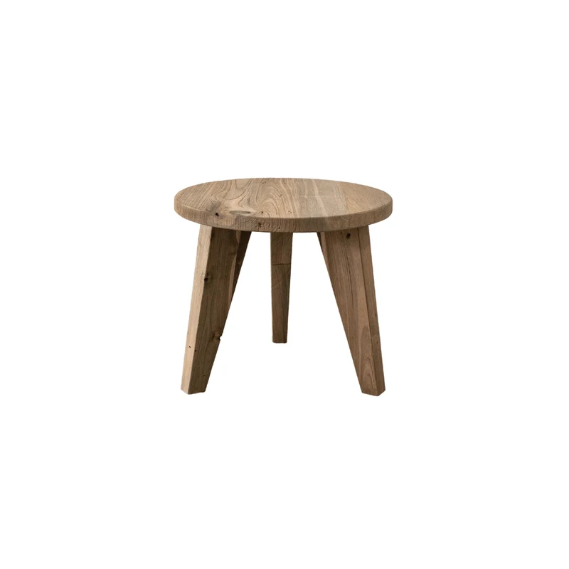 Recycled Teak Coffee Table | Ø50x41cm