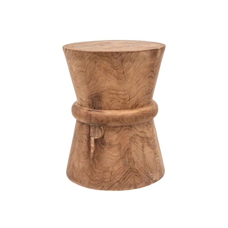 Sandglass Stool | Natural