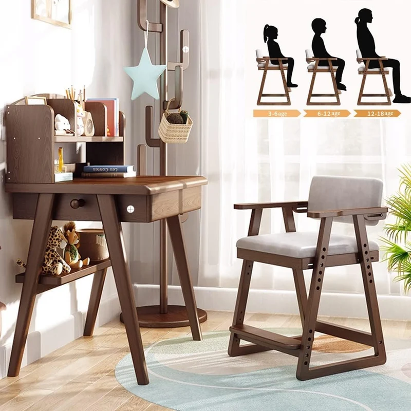 Silla alta ajustable para niños pequeños y adolescentes