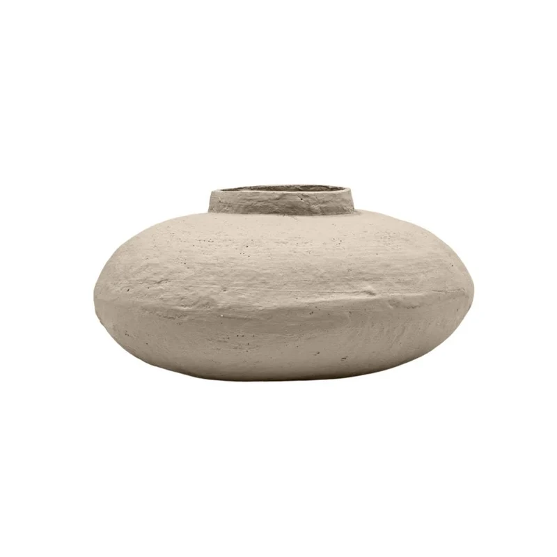 Tahlia Vase Wide | Sand