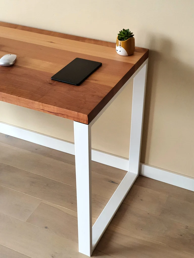 Mesa Madera Natural - Caoba - Frame Deco Premium