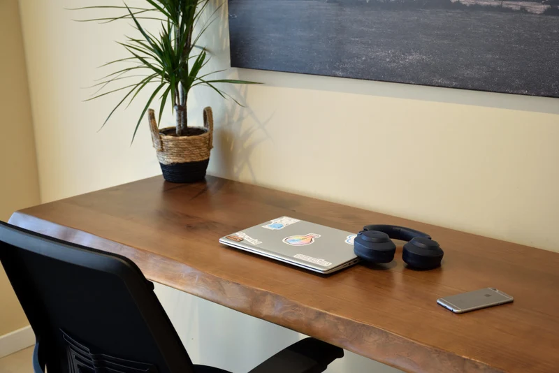 Mesa Madera Natural - Pino Ibero - Frame Office Beauty