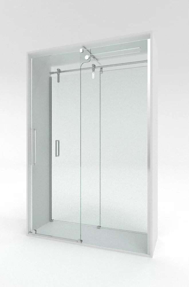 EXPOSITOR 3 FRONTALES NEGRO GRIS 50X140X205
