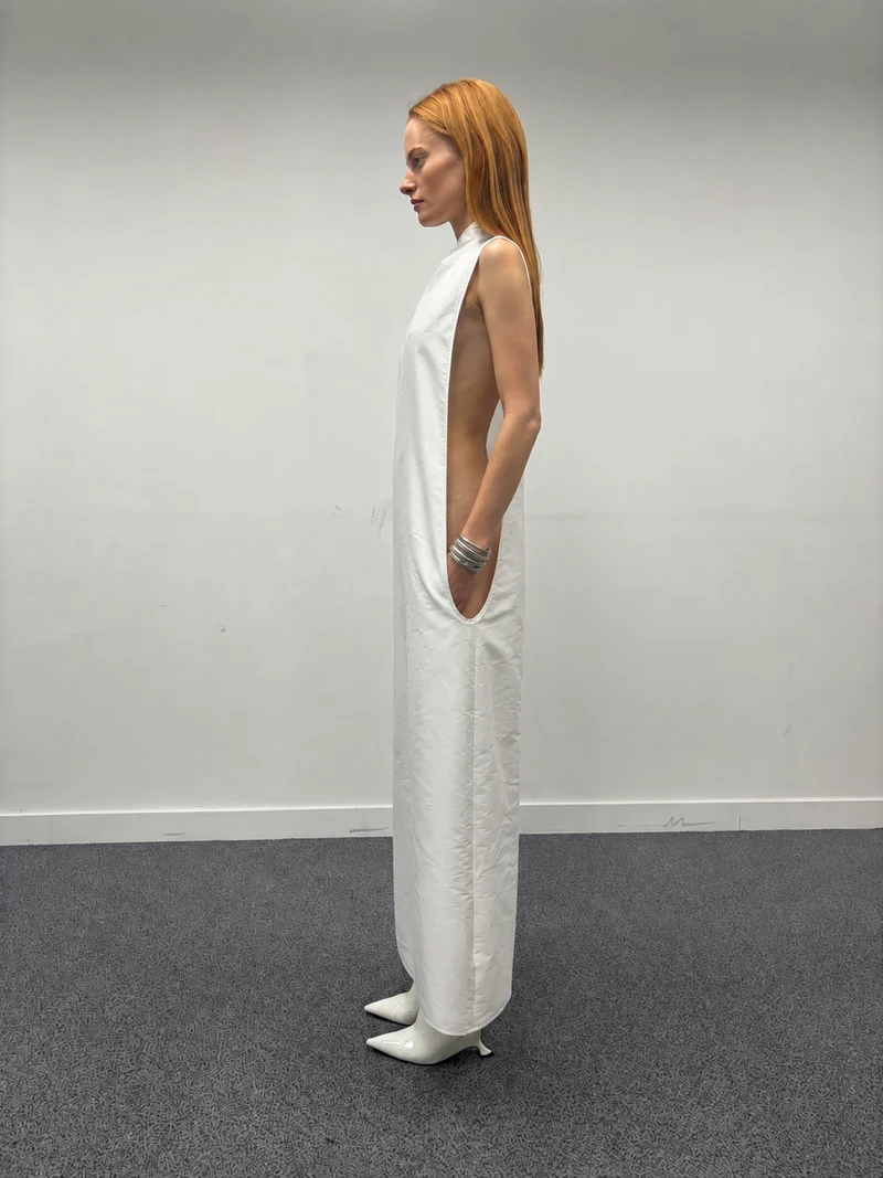 Column Dress Open Side
