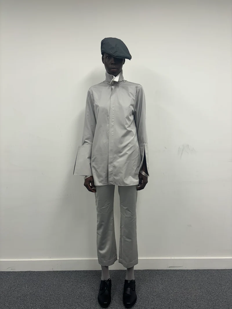 Straight-Leg Tailored Trouser