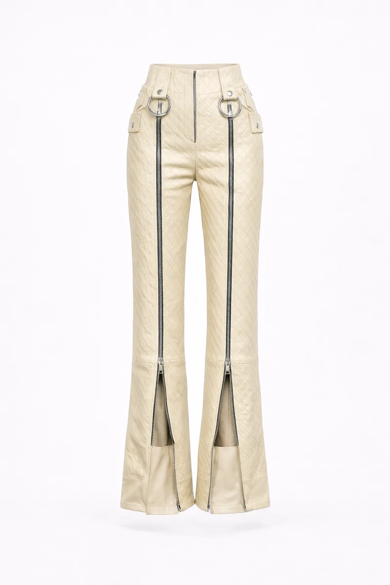 Hardware Leather Trouser