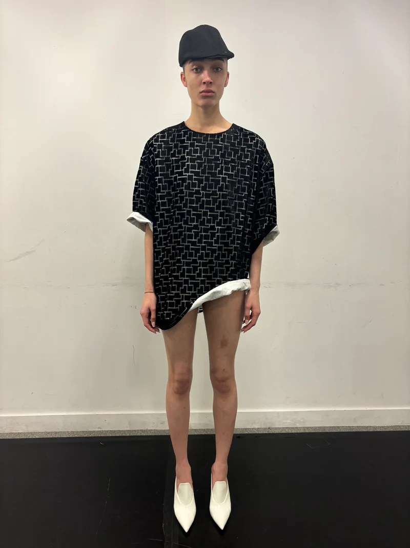 Oversized Double Layered T-shirt