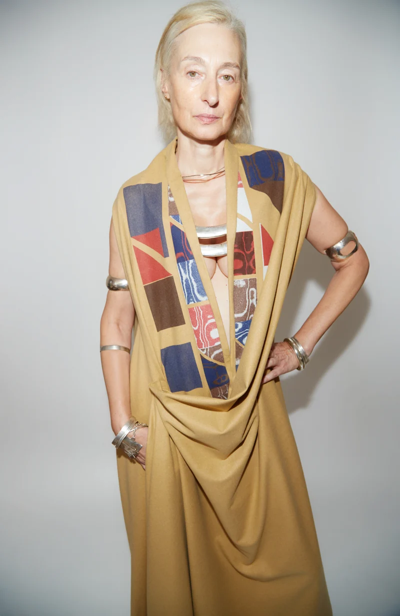 Yellow Wool Kimono