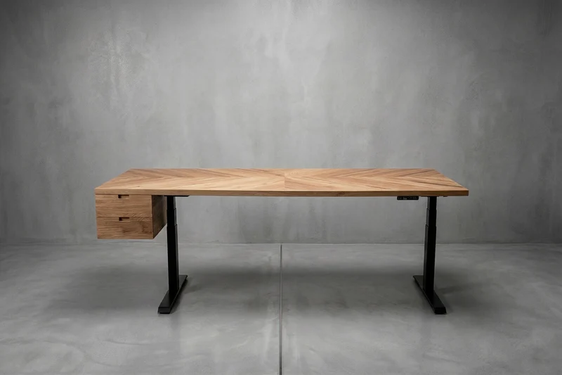 Escritorio Elevable Pampa Stand (con cajonera)
