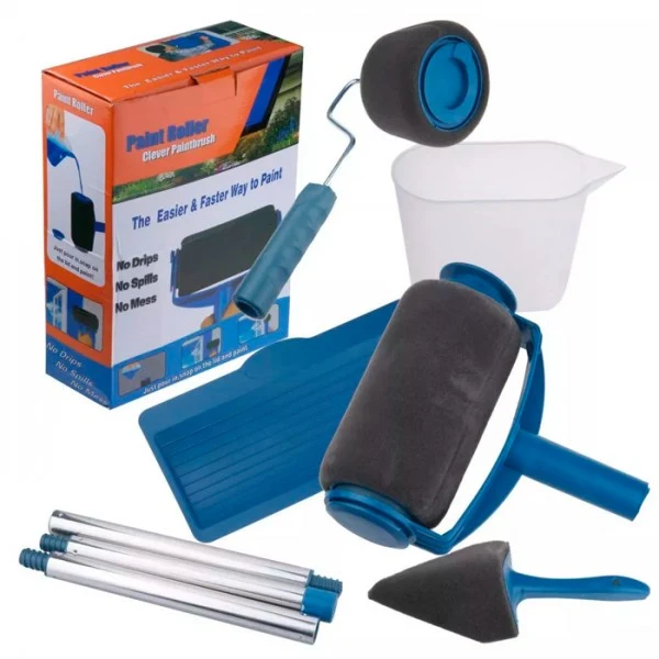 Set de rodillos de pintura antigoteo recargables