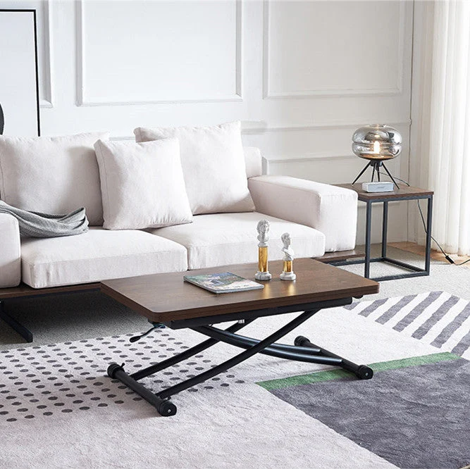 Mesa de centro y mesa de comedor multifuncional 2 en 1