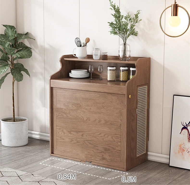 Mesa de comedor multifuncional plegable que ahorra espacio mejorada con 4 sillas plegables