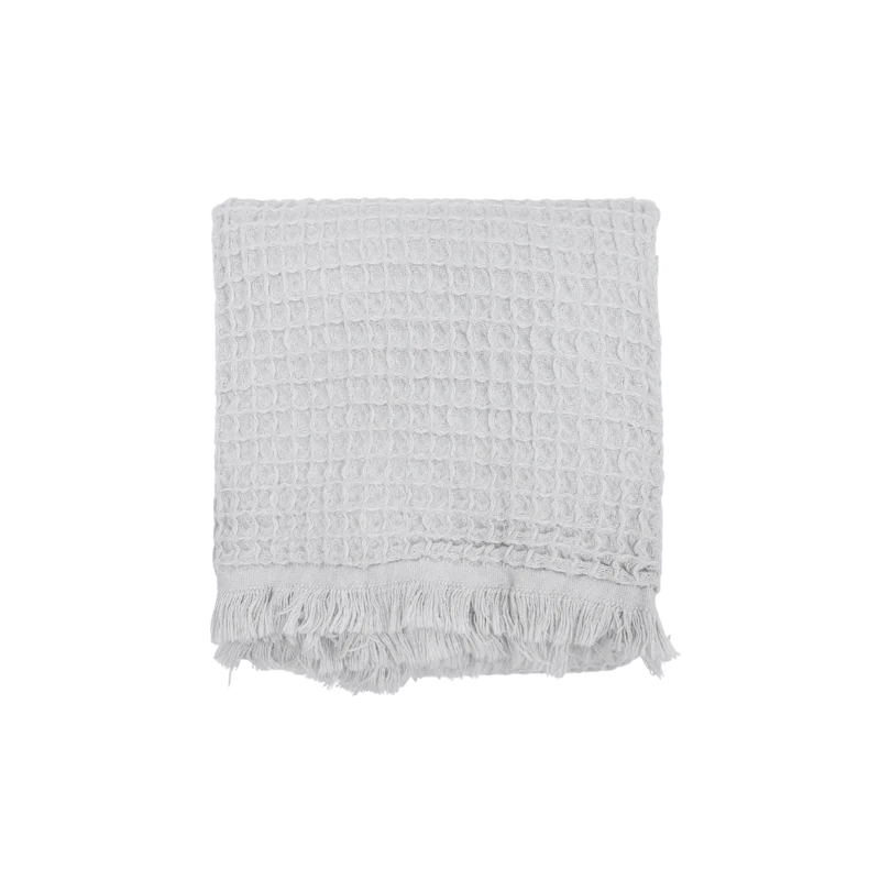 Fouta Waffle Towel | Light Grey 85x170cm