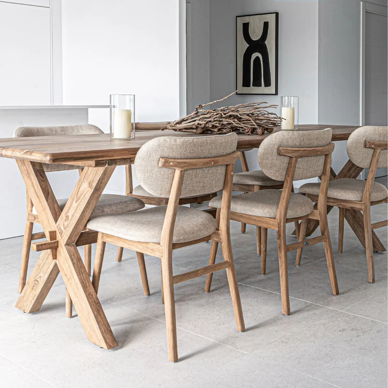 Sahara Recycled Teak Dining Table