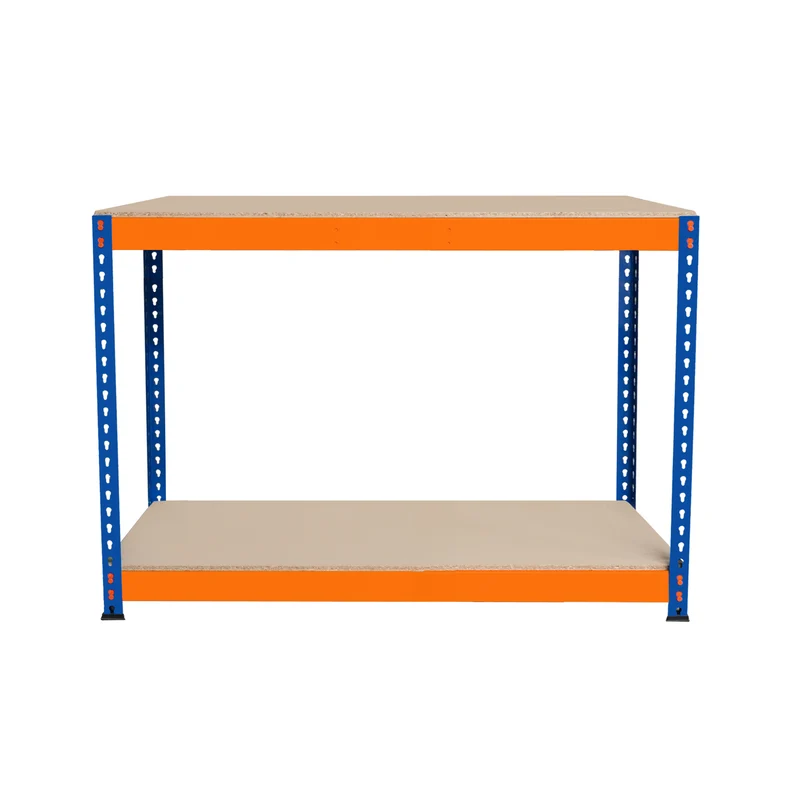 Banco de Trabajo S-Rax con 2 Niveles - 120cm x 45cm x 90cm