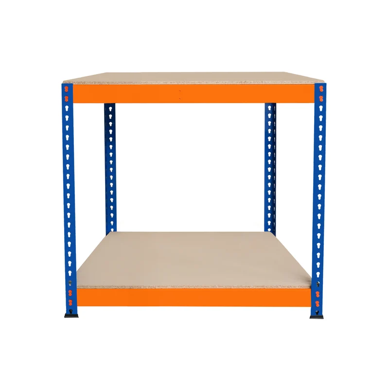 Banco de Trabajo S-Rax con 2 Niveles - 90cm x 60cm x 90cm