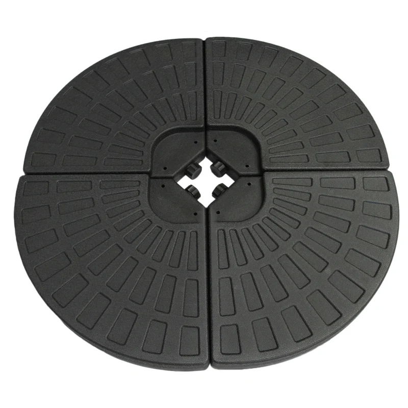 Base de Sombrilla Voladiza - Diseño Ventilador