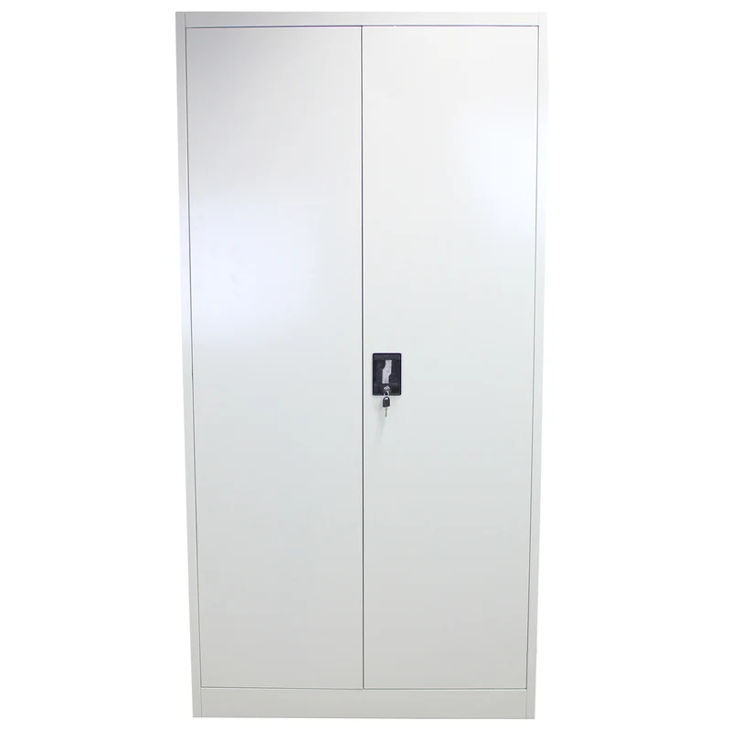 Cajonera de Oficina de 180cm en Metal con 2 Puertas y 4 Estantes