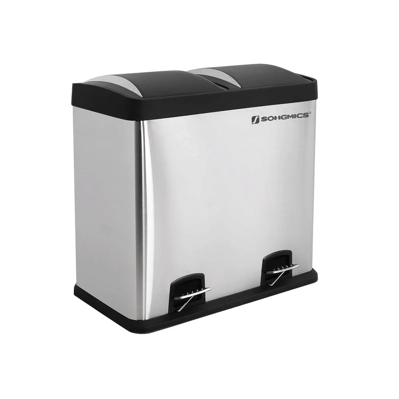 Cubo de Basura de Acero Inoxidable