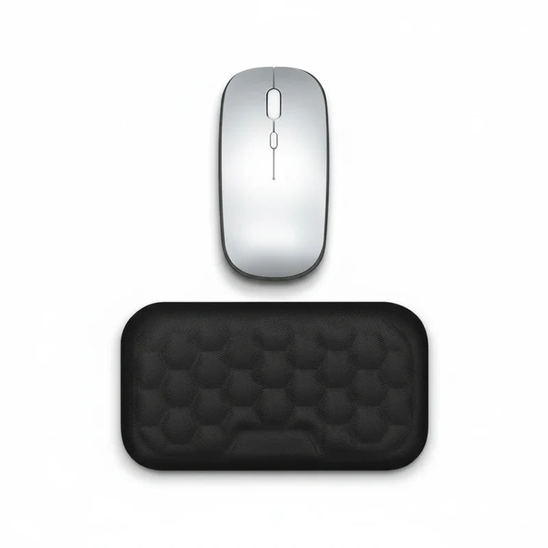 Reposamuñecas Ergonómico de Memory Foam para Teclado y Ratón