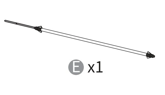 Sync Rod for standing Desk (AGE)