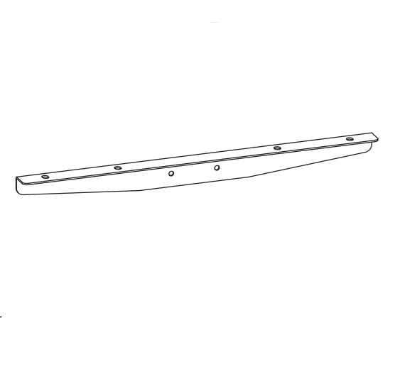 Side brackets (black)