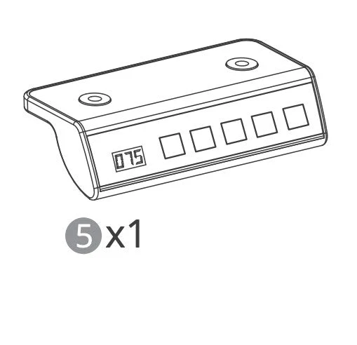 Aftersales only-Hand Controller for Standing Desk with Spliced Board