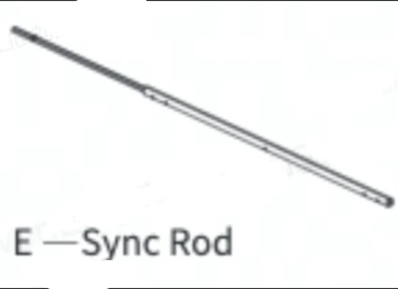 Drive Rod for Electric Standing Desk - Aftersales Only