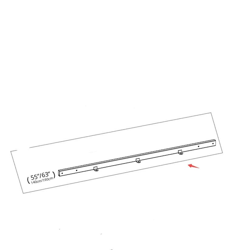 Beam/Black/55/63-inch Black