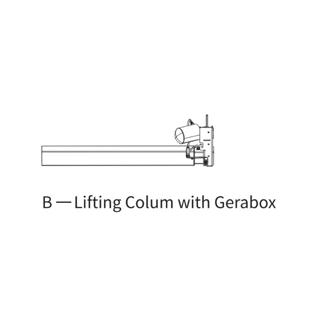 Motor leg for Electric Standing Desk with Single Drawer(Old Version)-Contact us to buy