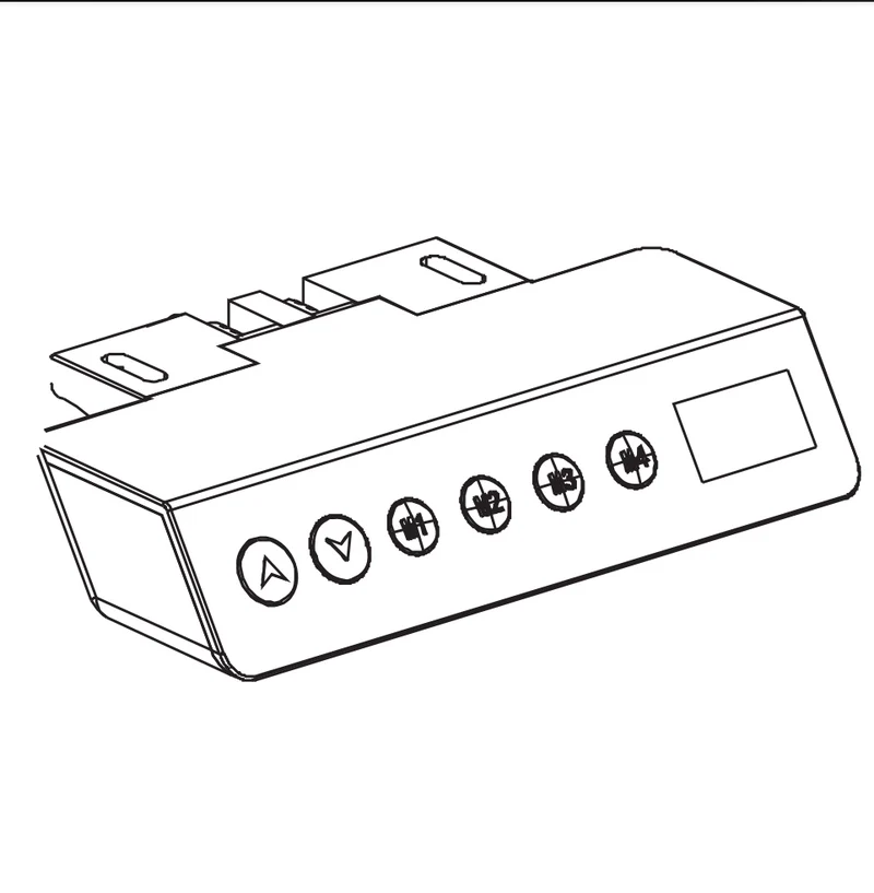 Hand Controller For D2 Dual Motor Standing Desk