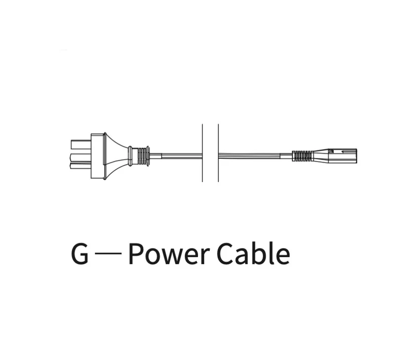 Power Cable for Designated HEZ Desks