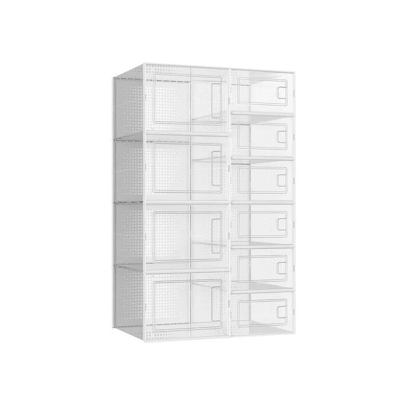 Cajas de Zapatos Transparente