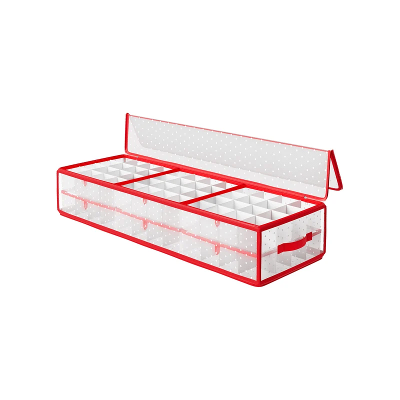 Caja Almacenaje para Bolas de Navidad