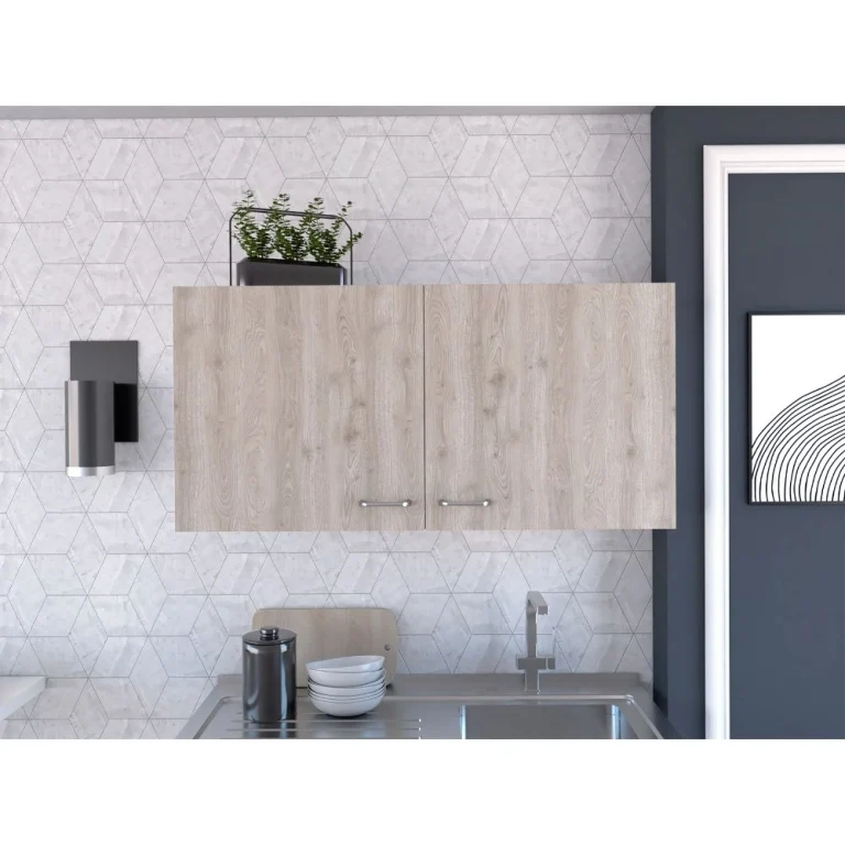 Mueble de Pared para Cocina Nápoles en Melamina, con dos puertas
