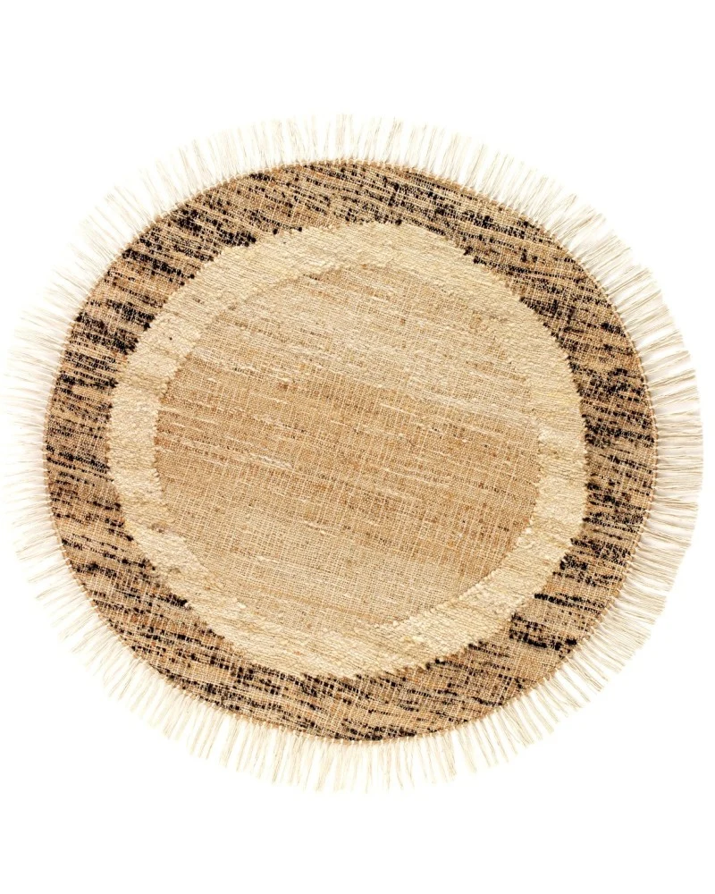 Alfombra Circular Jaspeada