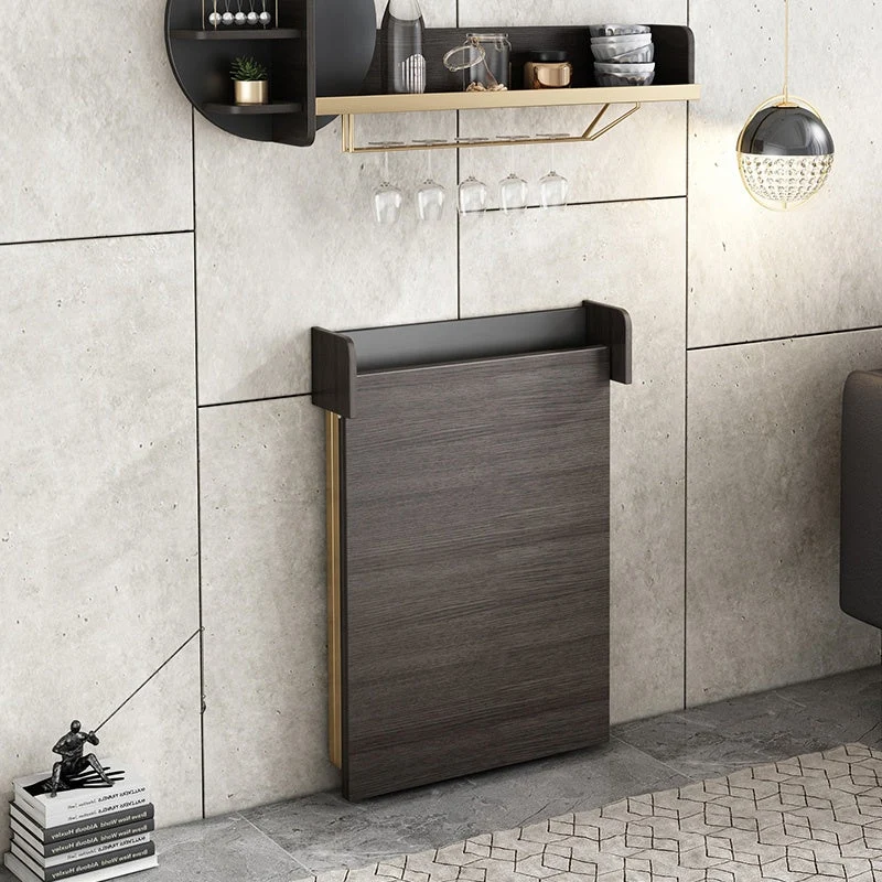 2020 nueva mesa de comedor plana plegable montada en la pared del apartamento de la nueva llegada
