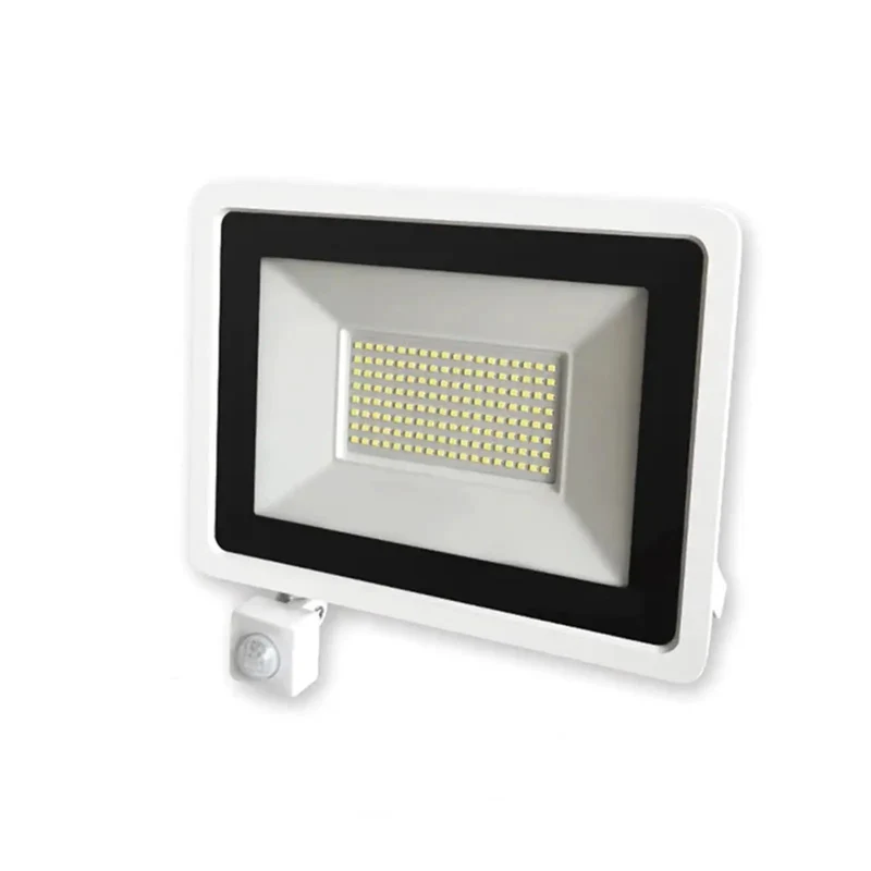 Built Tough Led Flood Light Features A Slick Pir Motion Sensor And Waterproof Housing To Serve Up Warm White Glow For Yards Patios And Barns Zero Hassle Setup Guaranteed