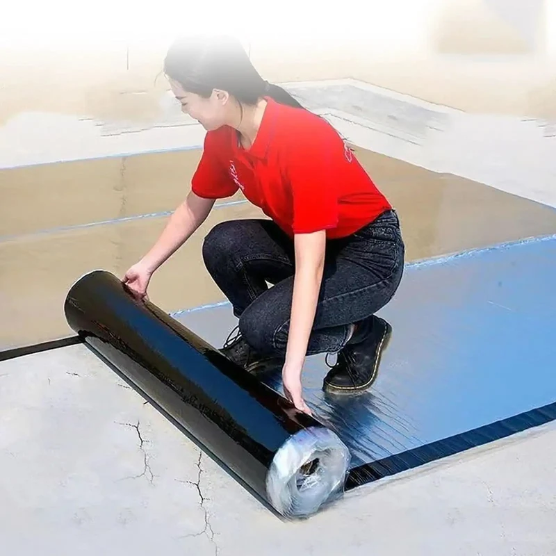 Battle Tested Heavy Duty Waterproof Bitumen Tape With Aluminum Foil Self Adhesive Roofing Felt Pro Level Flashing Tape For No Nonsense Leak Proof Roof Underlayment Roll