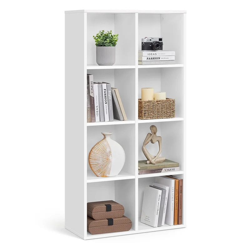 Estantería para Libros de 8 Cubos