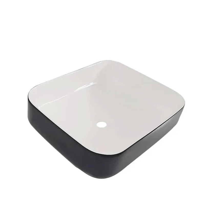 Premium Matte Black Ceramic Above Counter Bathroom Sink And Vessel Basin Featuring Breezy Daily Wipe Down And Stubborn Stain Proof Coating For Fast Home Glow Up